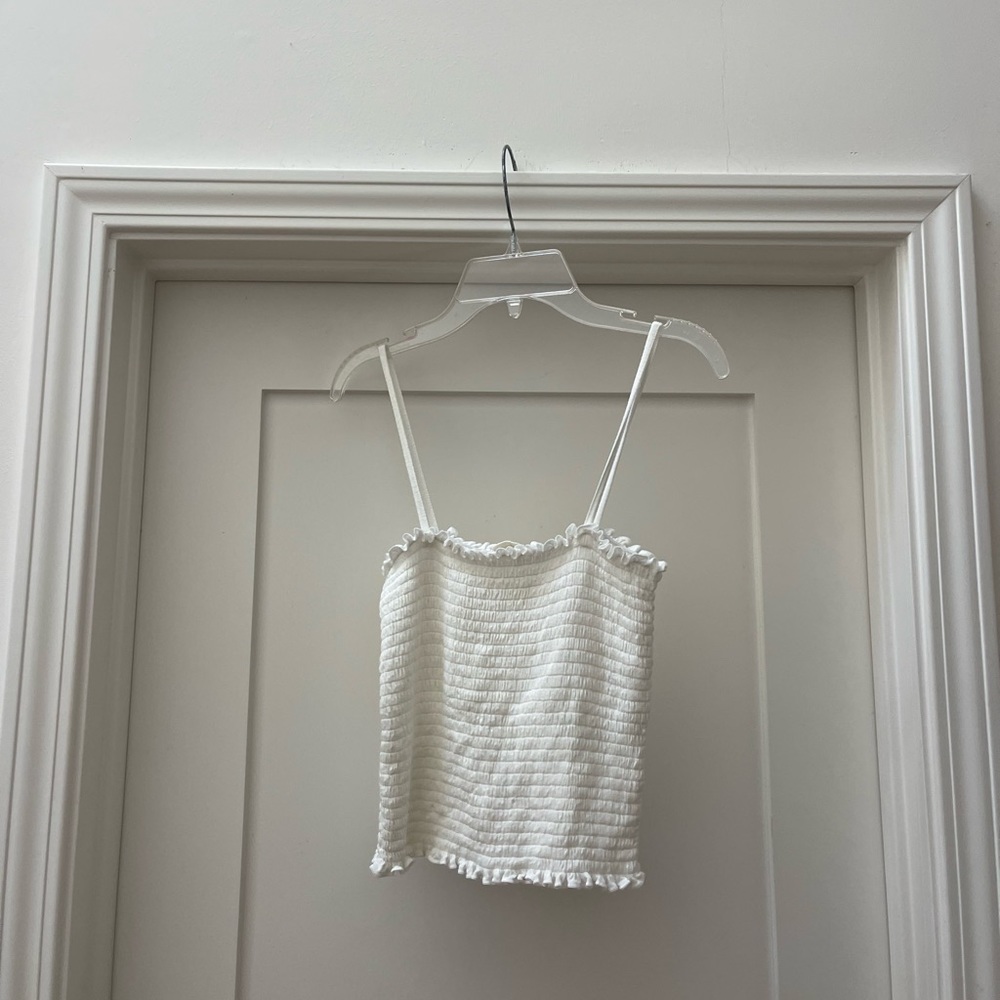 Brandy Melville Cropped Smock Top